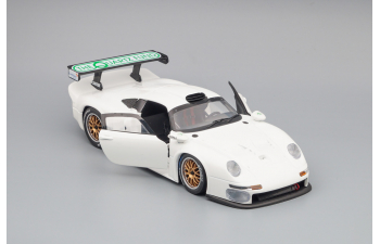 PORSCHE 911 GT1 1996, white