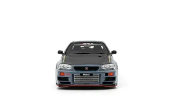 NISSAN Skyline GT-R (BNR34) with body kit *Resin series* (2025), stealth grey