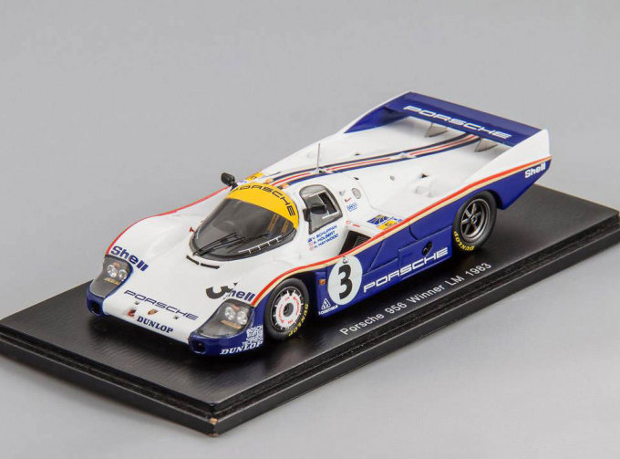 PORSCHE 956 #3 Winner LM (1983), white / blue