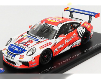 PORSCHE 911 991 Gt3 N7 Porsche Carrera Cup Australian Champion (2018) J.Evans, White Orange