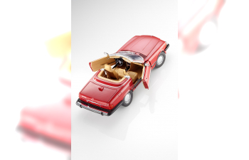 MERCEDES-BENZ 300SL R107 (1985-1989), red