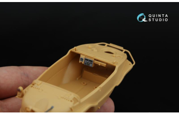 3D Декаль интерьера кабины Schwimmwagen Type 166 (Tamiya) (малая версия)