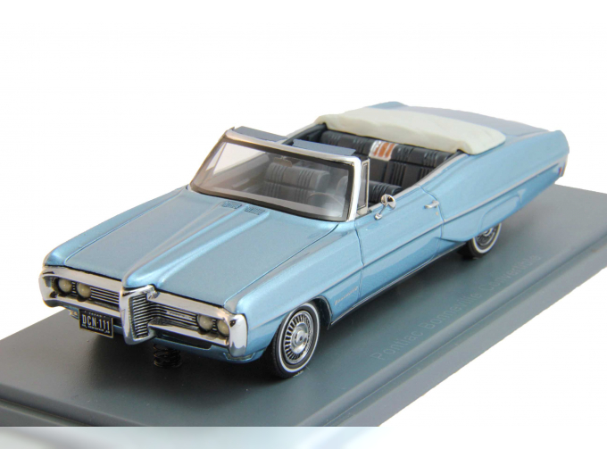 PONTIAC Bonneville Convertible (1968), blue metallic