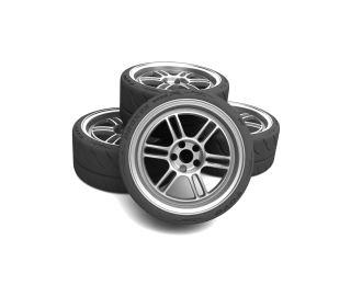 Набор дисков Enkei RPF1 18 дюймов (с покрышками)