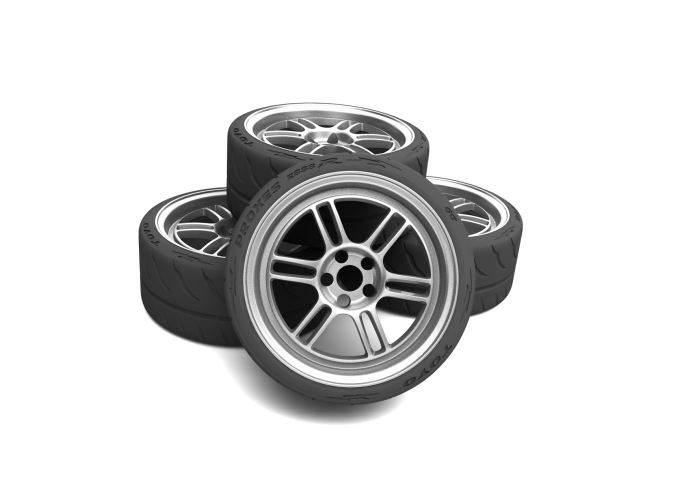 Набор дисков Enkei RPF1 18 дюймов (с покрышками)