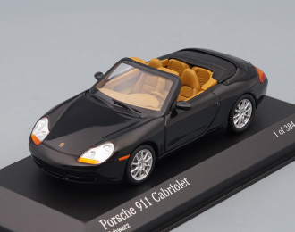 PORSCHE 911 (996) Cabriolet 1998, black metallic