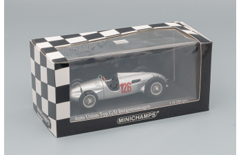 AUTO UNION F1 Type C/d Bergrennwagen №126 2nd Austrian Gp (1939) J.h.stuck, Silver