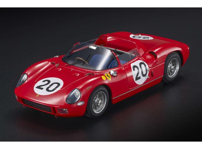 FERRARI 275P Spider 3.3l v12 Team Ferrari Spa Sefac №20 Winner 24h Le Mans Nino Vaccarella - Jean Guichet (1964)
