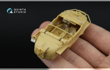 3D Декаль интерьера кабины Schwimmwagen type 166 (Tamiya) (с 3D-печатными деталями)