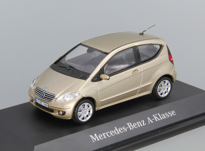 MERCEDES-BENZ A-Klasse W169 3-dr, gold met