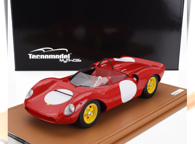 FERRARI 206sp Dino Spider Team Sefac Press Version (1965), Red