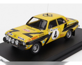 OPEL Ascona (night Version) №4 Rally Montecarlo (1975) W.Rohrl - C.Billstam, yellow black