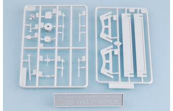 Сборная модель Американский тяжелый крейсер USS BALTIMORE CA-68 (1944г.)