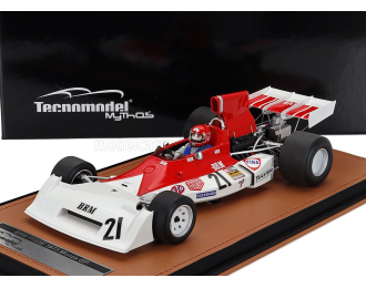 BRM F1 P160e №21 Monza Italy Gp Niki Lauda (with Pilot Figure) (1973) , White Red
