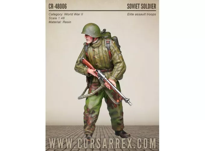 Сборная модель Soviet Soldier / Red Army