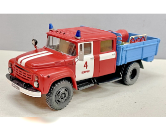 Пожарный автомобиль хозяйственной службы на базе списанной АЦ40(130)63Б с ПТВ