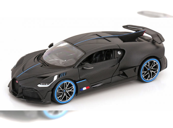 BUGATTI Divo Carbon Edition (2018), matt-black carbon