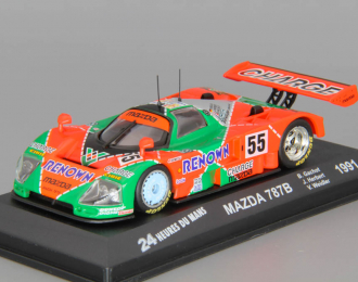 MAZDA 787B #55 V.Weidler - J.Herbert - B.Gachot Winner LM 1991, 24H du Mans 15