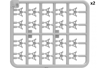 Сборная модель Pak 40/4 Selbstfahrlafette Rso Military