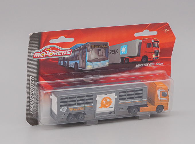 MERCEDES-BENZ Actros, orange / grey