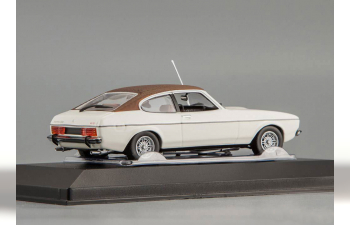 FORD Capri II (1974), white / brown