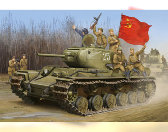 Сборная модель танк КВ-1С