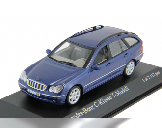 MERCEDES-BENZ C-class T-modell S203 (2001), blue metallic