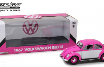 VOLKSWAGEN Beetle 1967 Pink/White