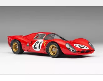 FERRARI 330 P4 #21 2nd 24h LeMans (1967) Scarfiotti, Parkes 