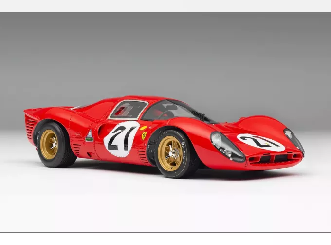 FERRARI 330 P4 #21 2nd 24h LeMans (1967) Scarfiotti, Parkes 