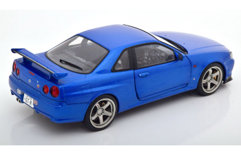 NISSAN Skyline GT-R (R34) (1999), blue metallic