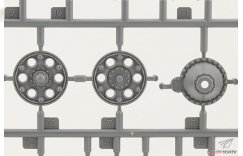 Сборная модель Советский средний танк тип 34, Composite Turret, 112 Plant