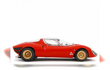 ALFA ROMEO 33 Coupe Stradale Museum Version (1967), красный