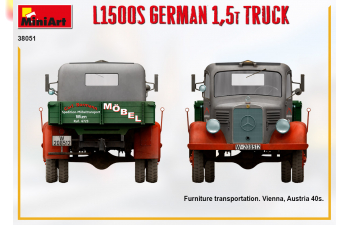 Сборная модель L1500s German 1,5t Truck