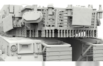 Сборная модель Израильский основной боевой танк Merkava Mk.4M с системой активной защиты Trophy