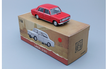 ВАЗ 2101, красный