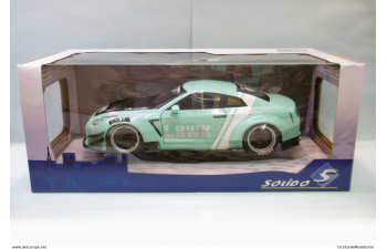  NISSAN GT-R (R35) LB Works (2020), mint green