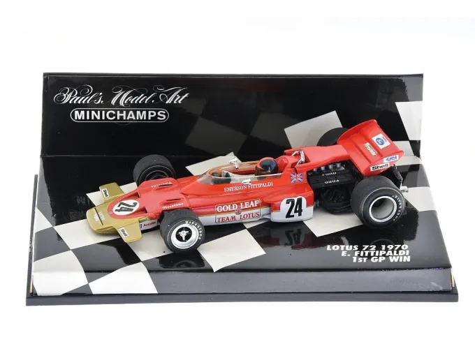 LOTUS 72 1st GP Win, Emerson Fittipaldi (1970)