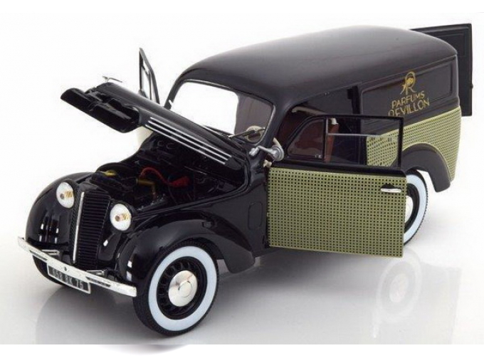 RENAULT Juvaquarte 300 kg "Parfums Revillon" (1953), black