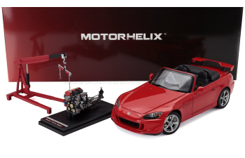 HONDA S2000 Type S Hard-top With Engine And Accessories (2007), Red