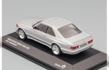 MERCEDES-BENZ 560 SEC AMG Widebody (1990), silver