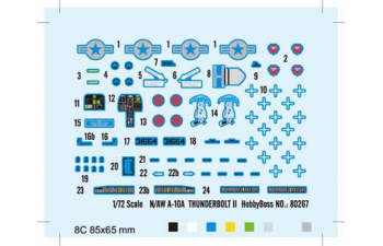 Сборная модель N/AW A-10A Thunderbolt II