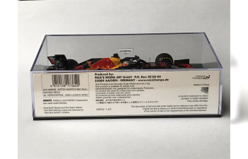 ASTON MARTIN RED BULL RACING RB16 - MAX VERSTAPPEN - 2020 - LAUNCH SPEC