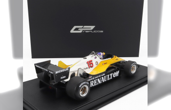 RENAULT F1 Re40 №15 Winner British Gp (with Pilot Figure) (1983) Alain Prost, Black Yellow White