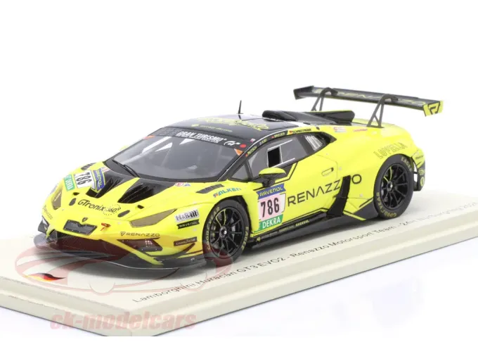 LAMBORGHINI Huracan GT3 Evo2 №786 10th 24h Nürburgring Sak Nana, Christoph Breuer, Thomas Mutsch, Dieter Schmidtmann