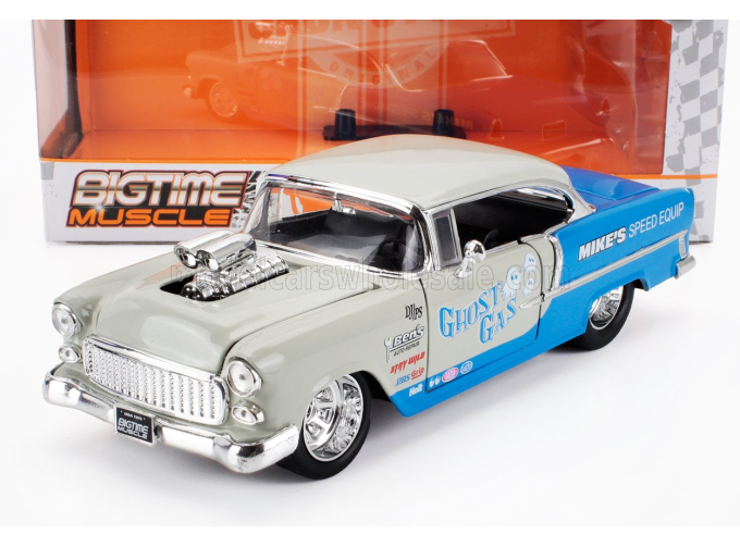 CHEVROLET Bel Air Ghost Gas Racing (1955), Grey Blue