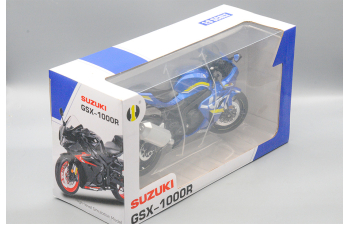 SUZUKI GSX 1000R, синий, 22 см