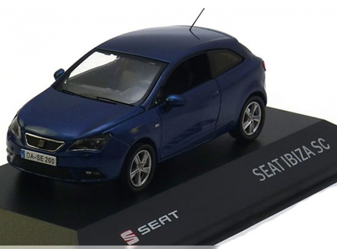 SEAT IBIZA SC 2013 Metallic dark blue