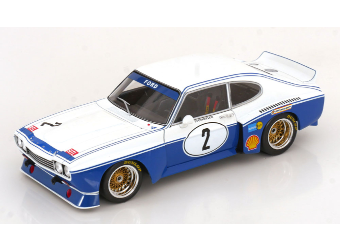 FORD Capri RS №2 3100 Winner DRM Nuerburgring, Stommelen (1974), blue/white