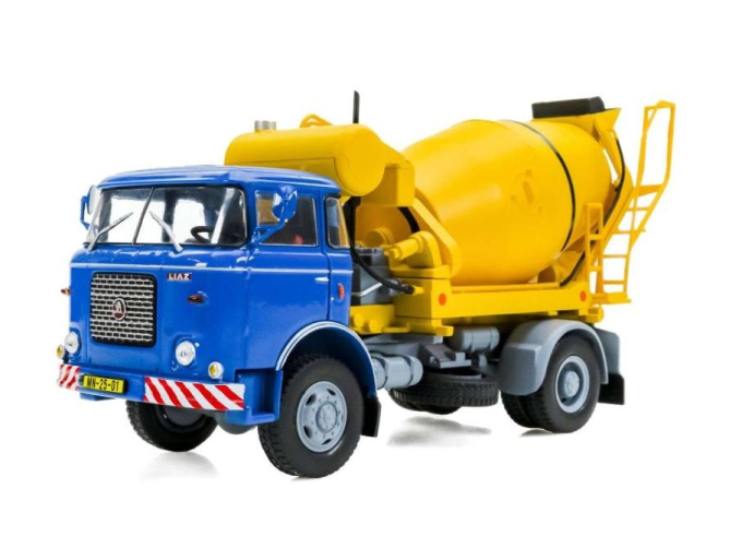 SKODA LIAZ 706 MTSP 27 (1974), синий/жёлтый